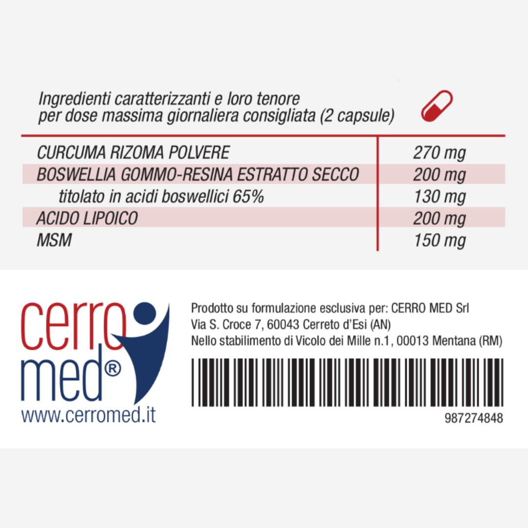 OsteoNerve® – Integratore Naturale per Nervi, Sciatica e Dolori Localizzati