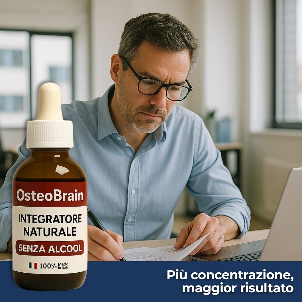 Integratore Osteobrain - Riduci lo stress ed i Vuoti di memoria