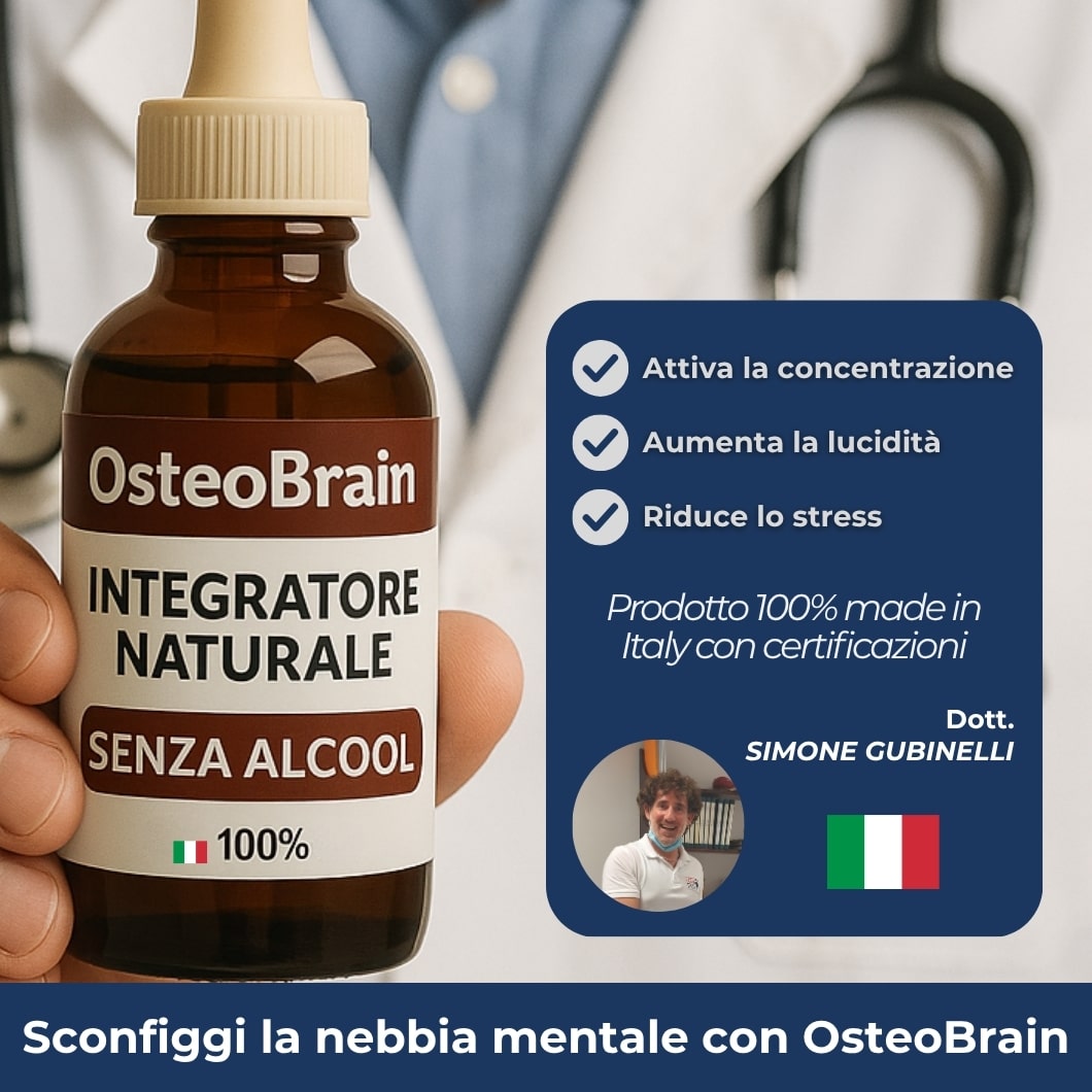 Integratore Osteobrain - Riduci lo stress ed i Vuoti di memoria