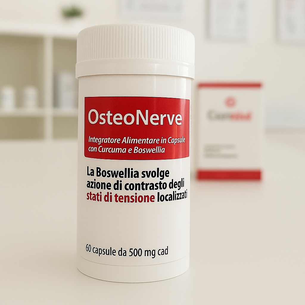OsteoNerve® – Integratore Naturale per Nervi, Sciatica e Dolori Localizzati