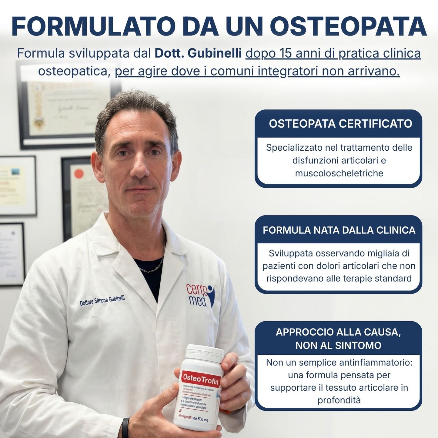 OsteoTrofin® – Spegne l'Infiammazione che gli Antidolorifici Non Riescono a Toccare