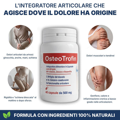 OsteoTrofin® – Spegne l'Infiammazione che gli Antidolorifici Non Riescono a Toccare