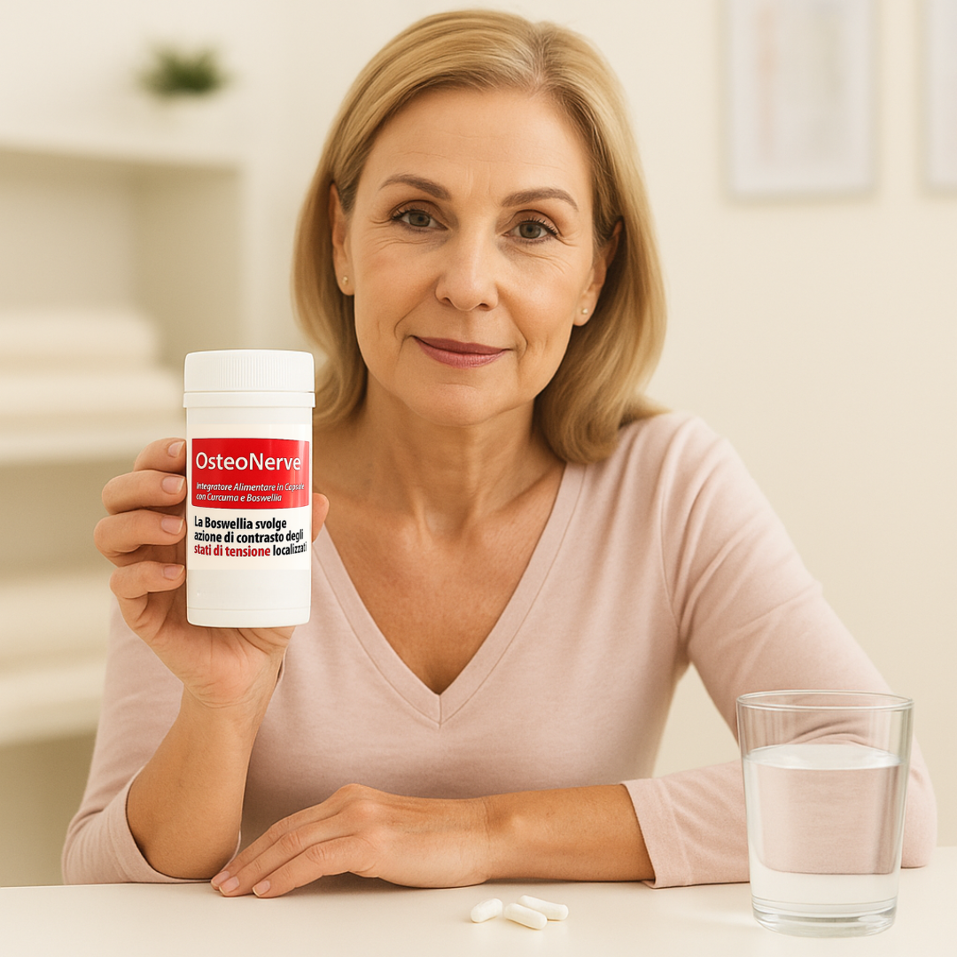 OsteoNerve® – Integratore Naturale per Nervi, Sciatica e Dolori Localizzati