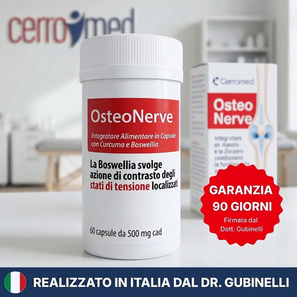 OsteoNerve® – Integratore Naturale per Nervi, Sciatica e Dolori Localizzati